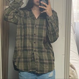 green flannel
